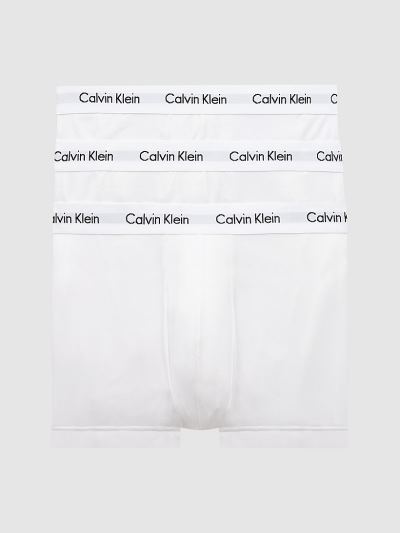 Calvin Klein Underwear HU600404 | Calvin Klein Cotton Stretch Low Rise Férfi Alsónadrág Fehér